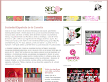 Tablet Screenshot of cameliagalicia.com